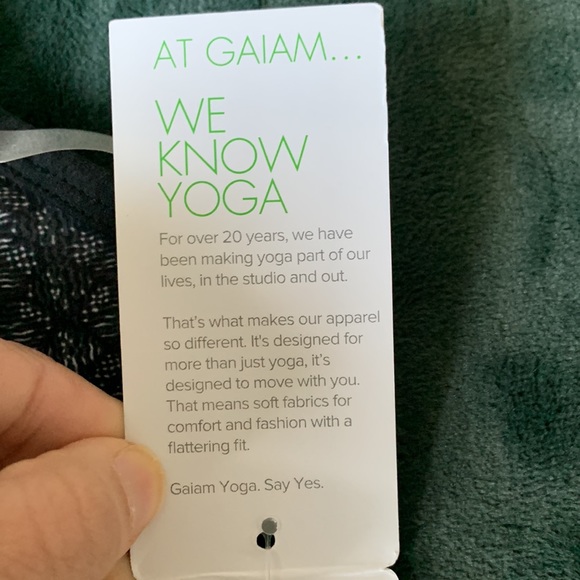 GAIAM bra bralette marine print XS NWT MEDIUM SUPPORT - Picture 8 of 11